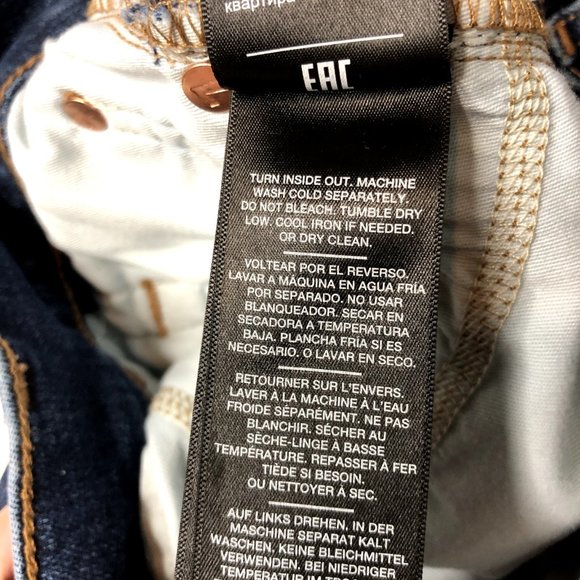 7 for all mankind Womens Paxtyn Skinny Jeans Size 29 Distressed - Picture 8 of 16